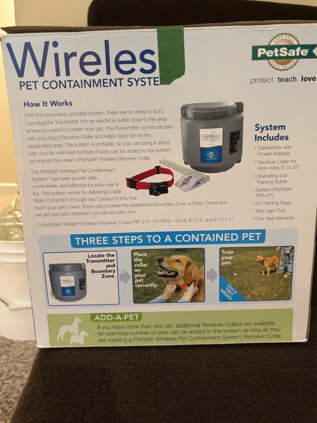 Brand New PetSafe PIF-300 Wireless Dog Fence – Complete System - photo 3