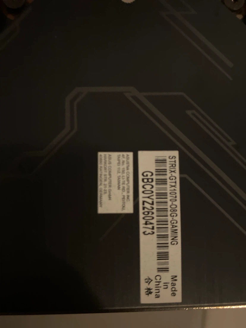 ASUS  RGB  Strix GeForce GTX 1070 Gaming Graphics Card - photo 2