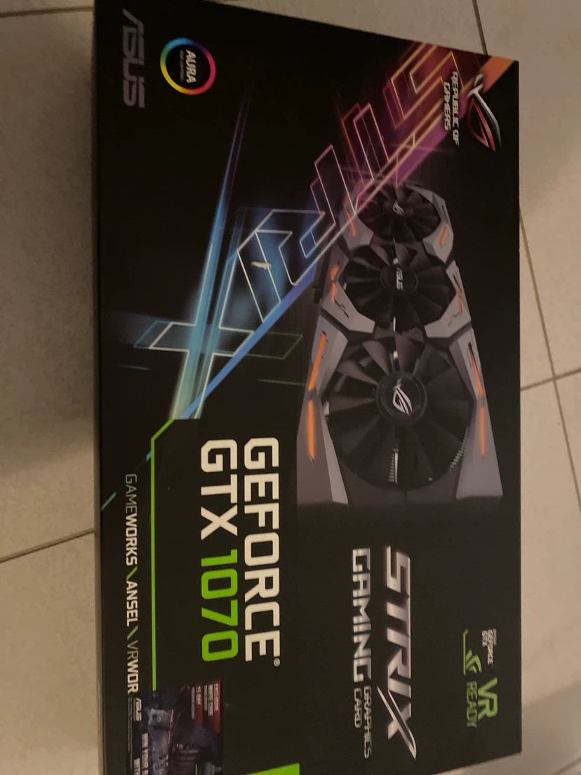 ASUS  RGB  Strix GeForce GTX 1070 Gaming Graphics Card - photo 3