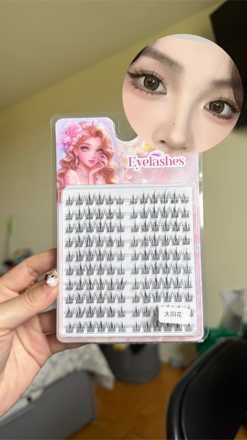 Cluster False Eyelashes - photo 2