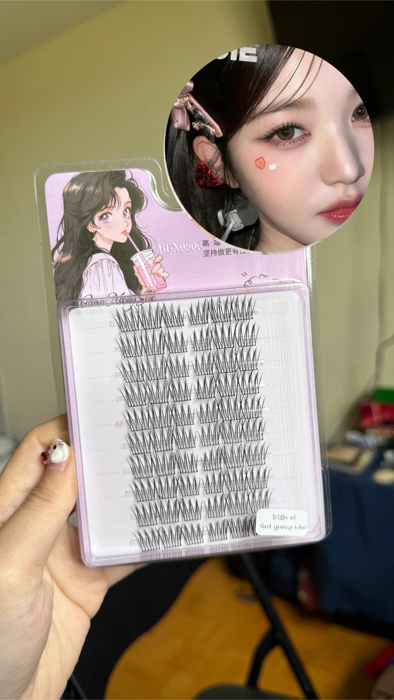 Cluster False Eyelashes - photo 4