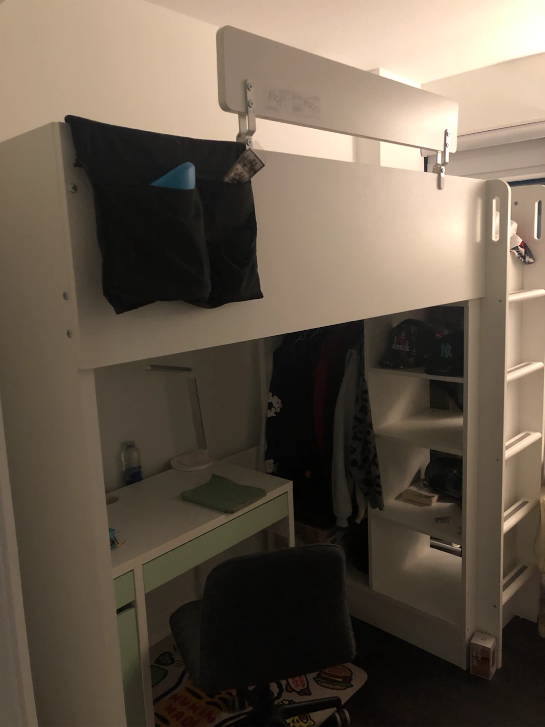 IKEA SMÅSTAD Loft Bed with Desk and Storage