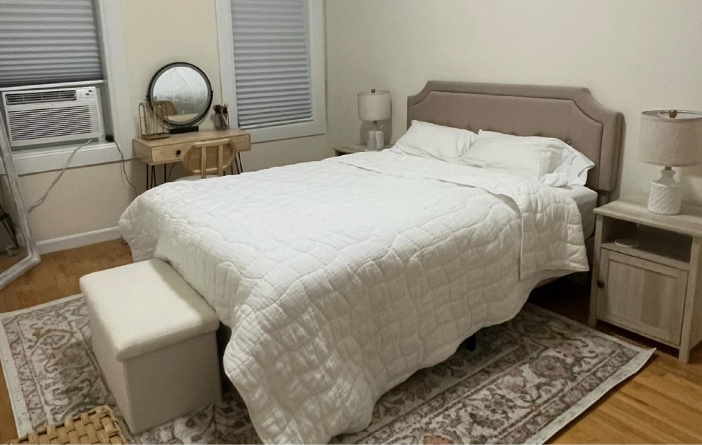 Queen Mattress and Bedframe