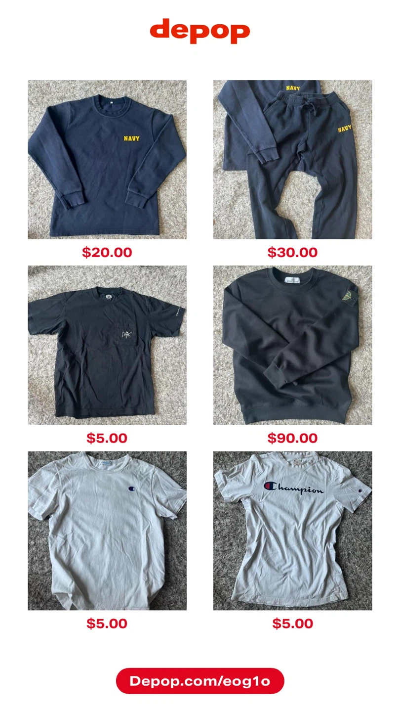 Clothes for sale