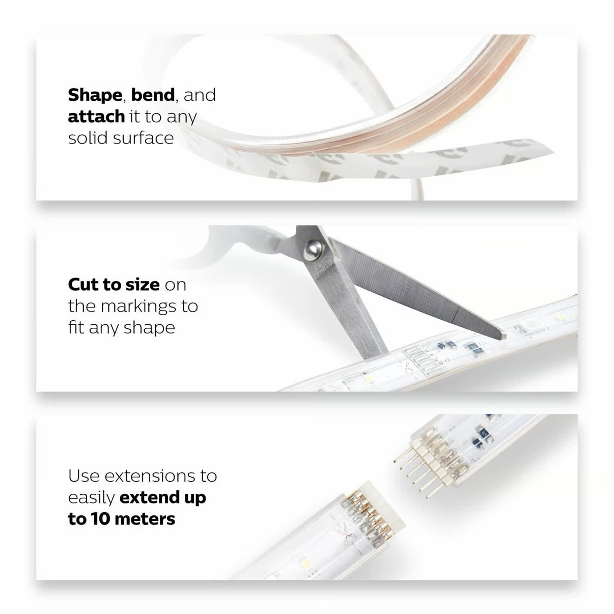 Philips Hue Lightstrip Plus Extension 40" - photo 2