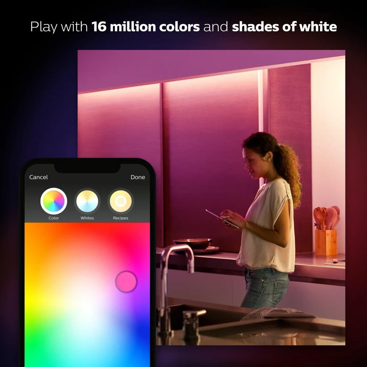 Philips Hue Lightstrip Plus Extension 40" - photo 3