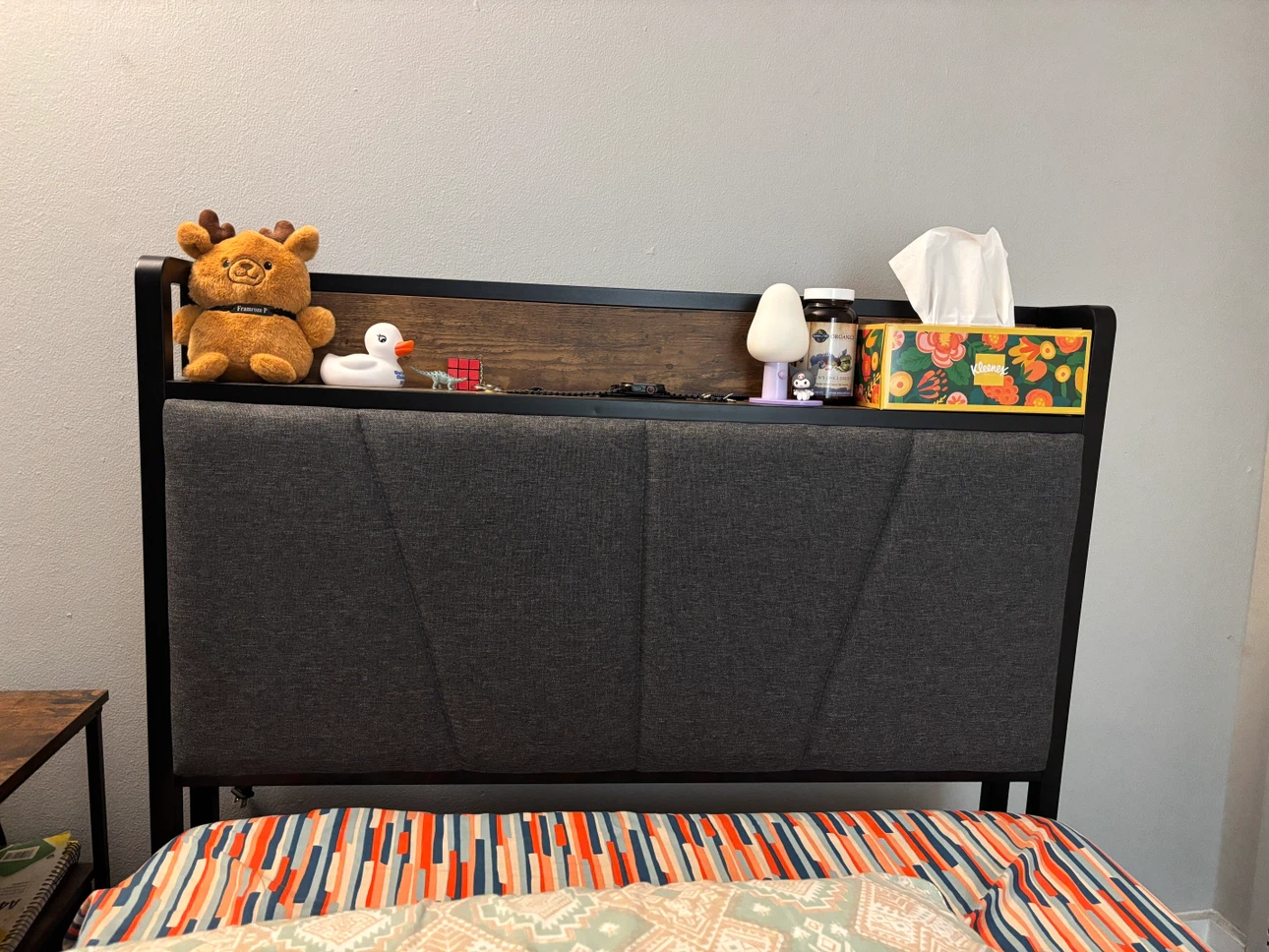 Twin XL Bed Frame with two drawers - photo 4