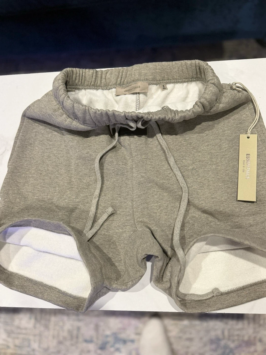 Fear of God Essentials Grey Sweat Shorts - photo 2