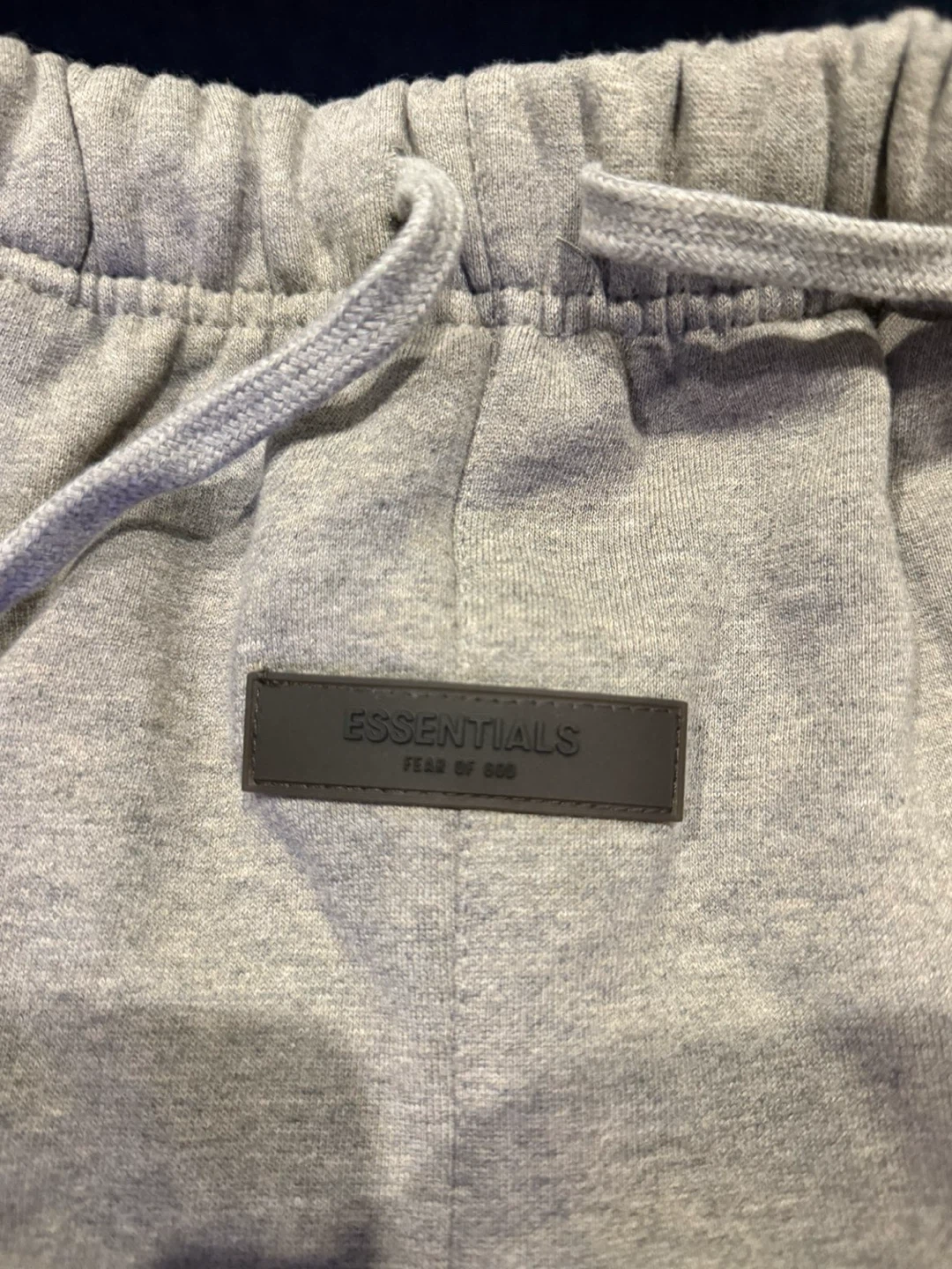 Fear of God Essentials Grey Sweat Shorts - photo 3