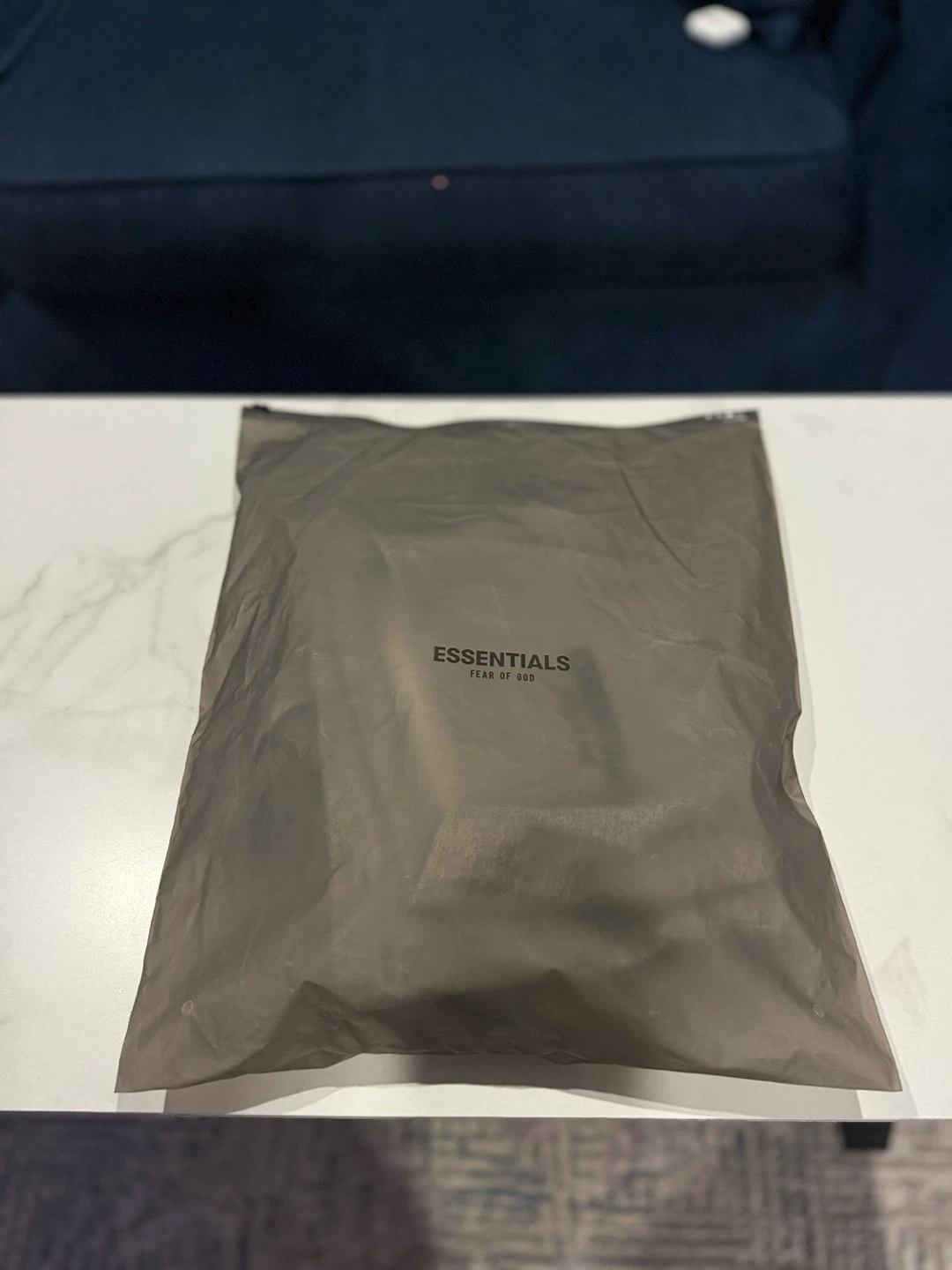 Fear of God Essentials Grey Sweat Shorts - photo 4