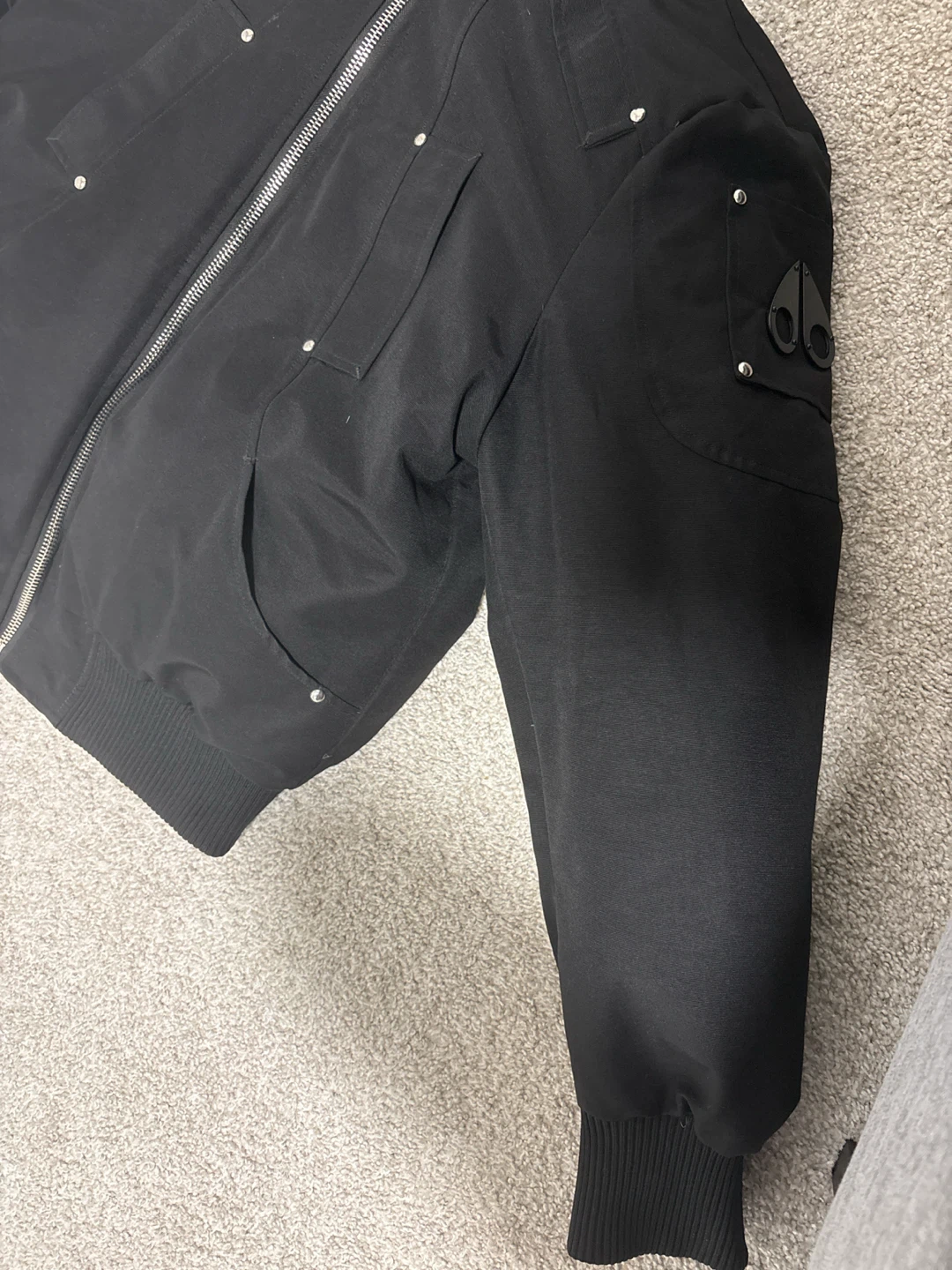 Black ballistic bober mosse knuckle meadium men’s jacket - photo 2