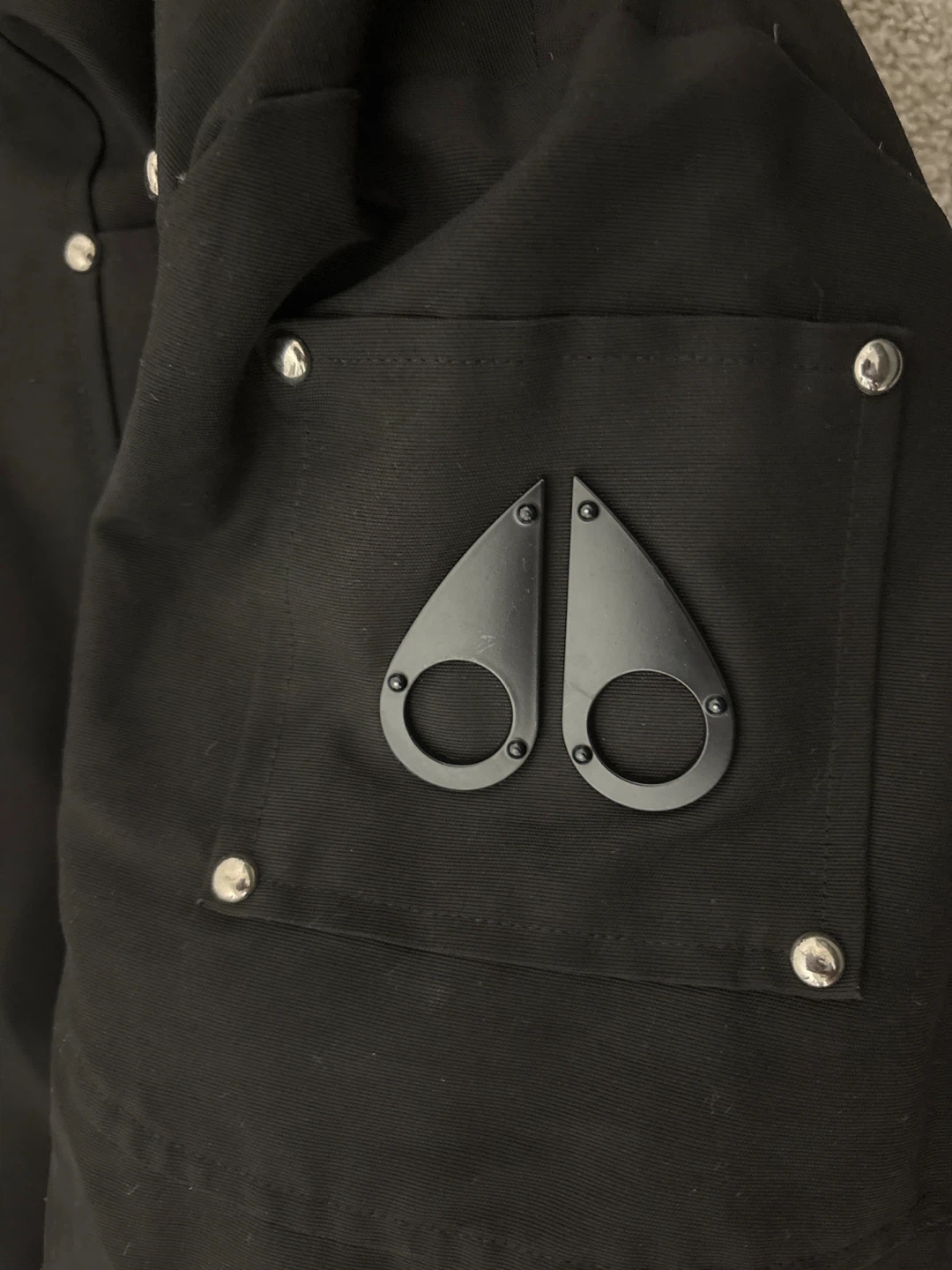 Black ballistic bober mosse knuckle meadium men’s jacket - photo 3