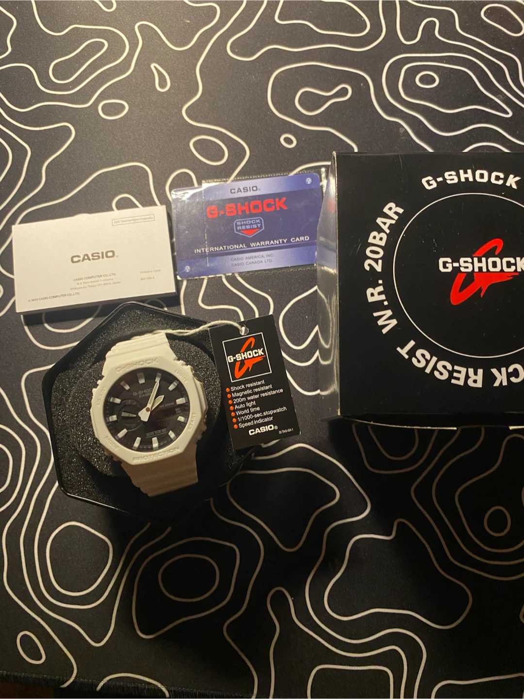 Casio G-Shock White Watch