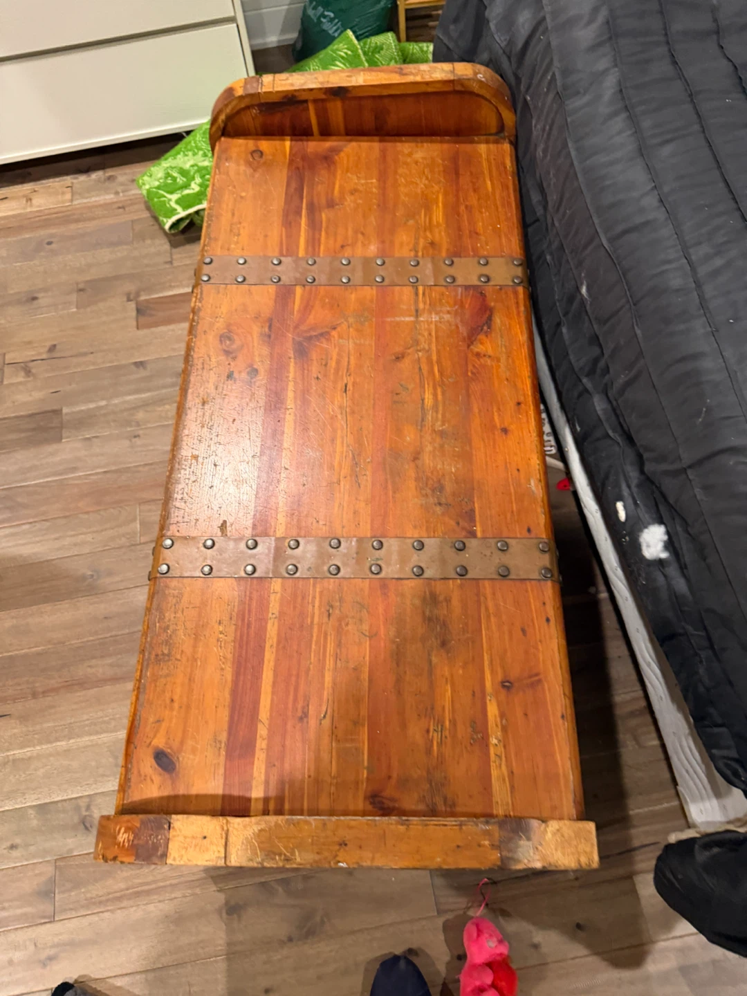 Cedar Wood Storage Chest Trunk - photo 5