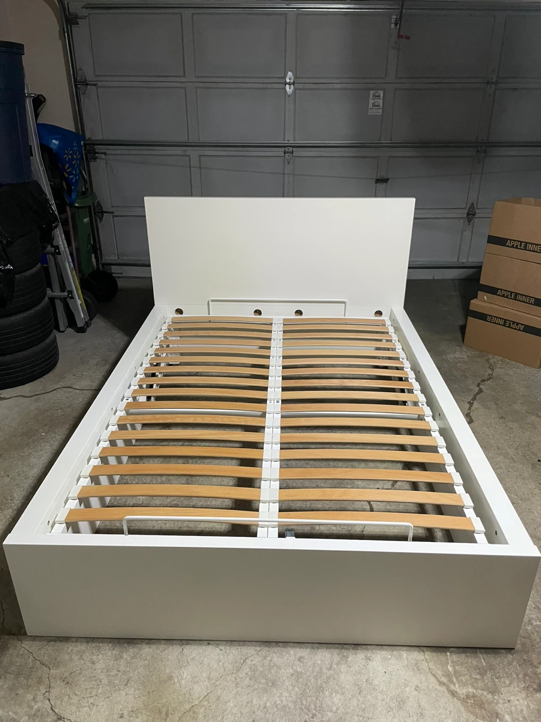 IKEA Double Size Full Malm Ottoman Pull Up Storage Lift Bed - photo 4