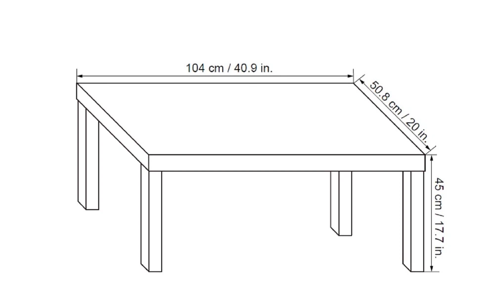 HOMETRENDS Coffee Table - Dark Brown - photo 5