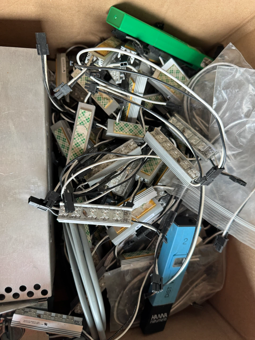 LED Strip Lights & Hanna pH Meter Tester