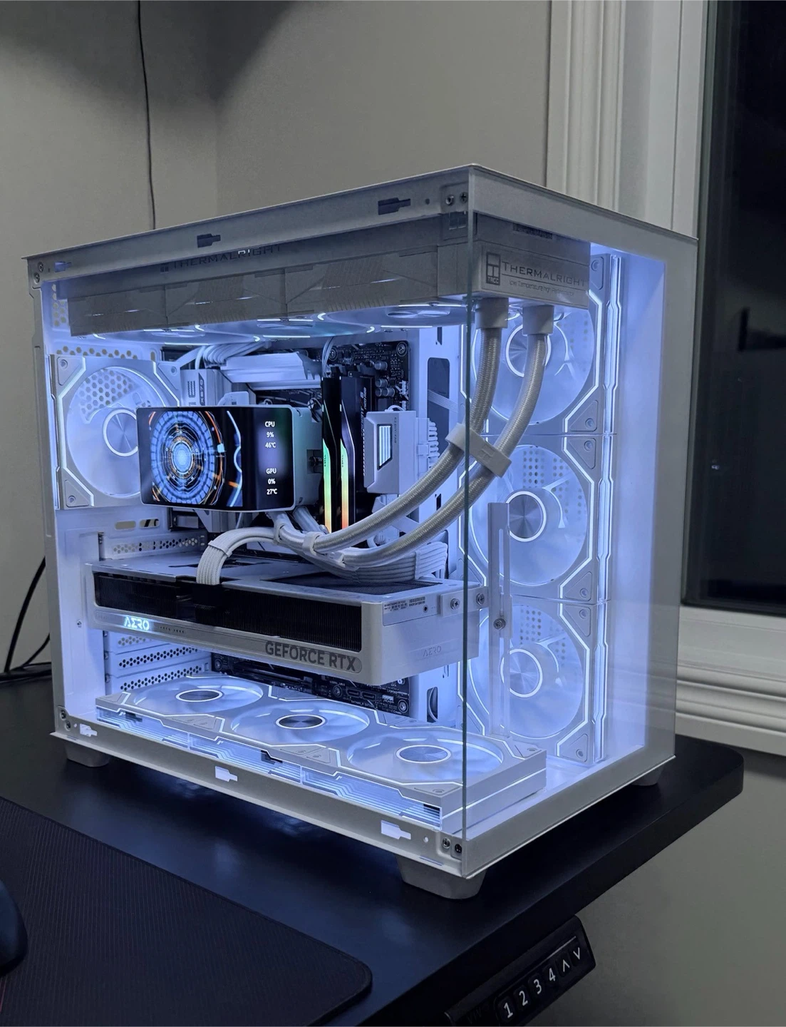 🔥All-White Workstation | Ryzen 9 7950X | 64GB RAM | 5TB - photo 2