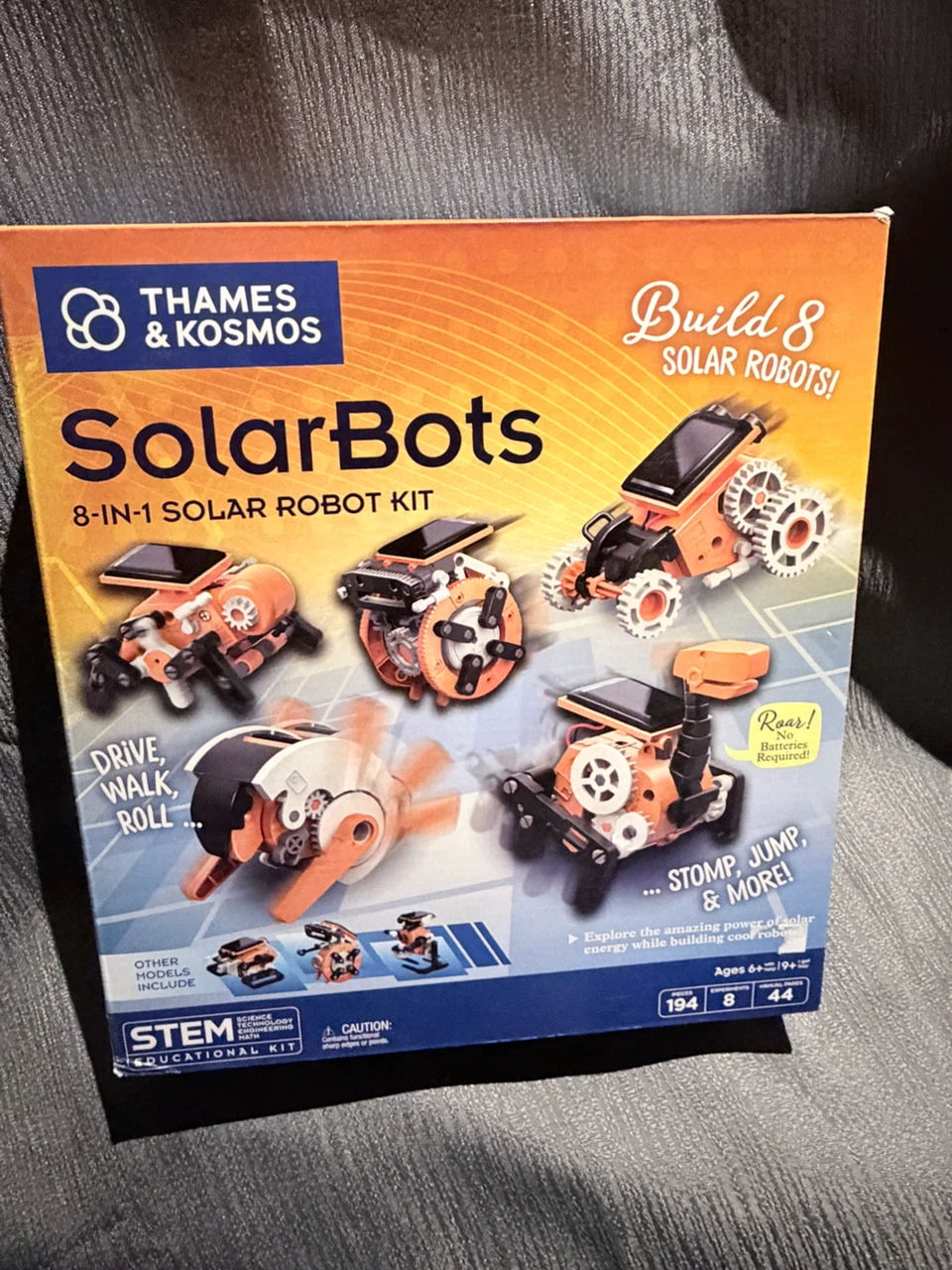 Thames & Kosmos SolarBots 8-in-1 Solar Robot Kit