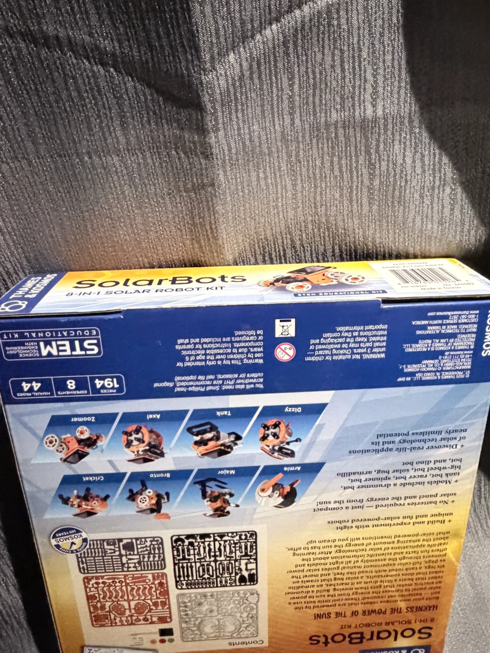 Thames & Kosmos SolarBots 8-in-1 Solar Robot Kit - photo 4
