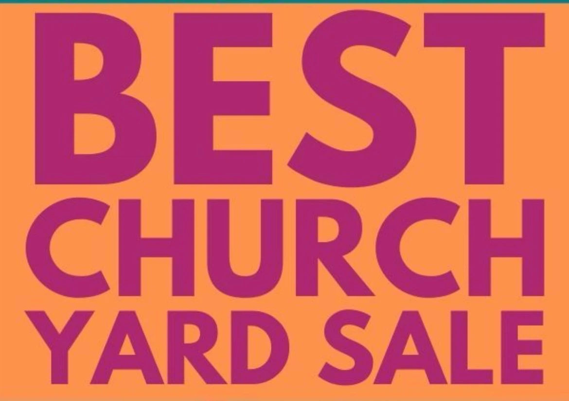 St Bartholomew Church sale July 25 9 AM to 1 PM 59 Heather Rd.