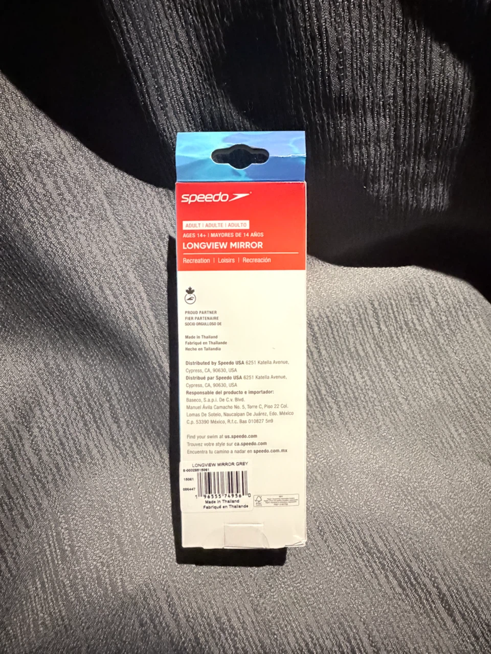 Speedo Longview Mirror Adult Goggles - photo 2