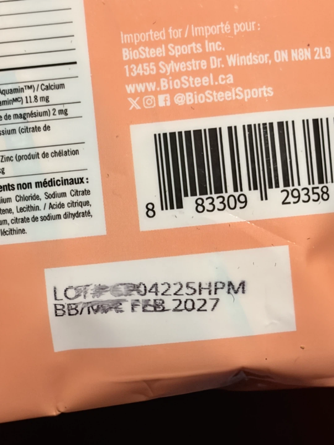 BioSteel Hydration Mix Sugar-Free - 16 Sachets - photo 3