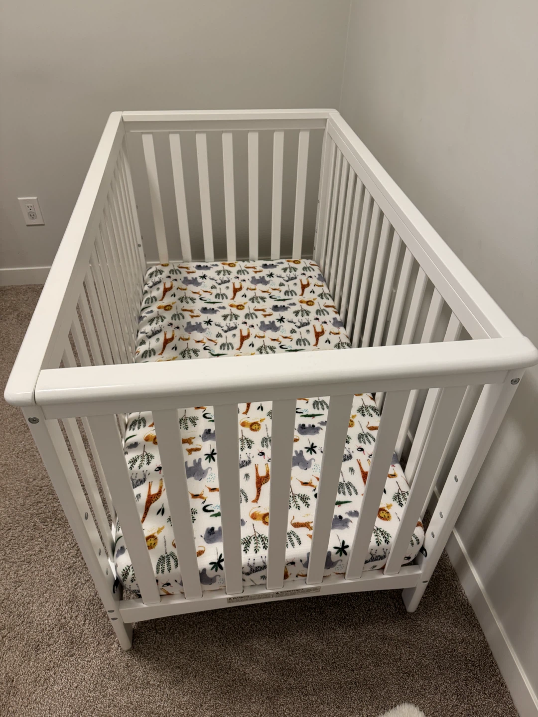 Storkcraft Hillcrest 4-in-1 Convertible Crib with Graco Mattress - photo 2