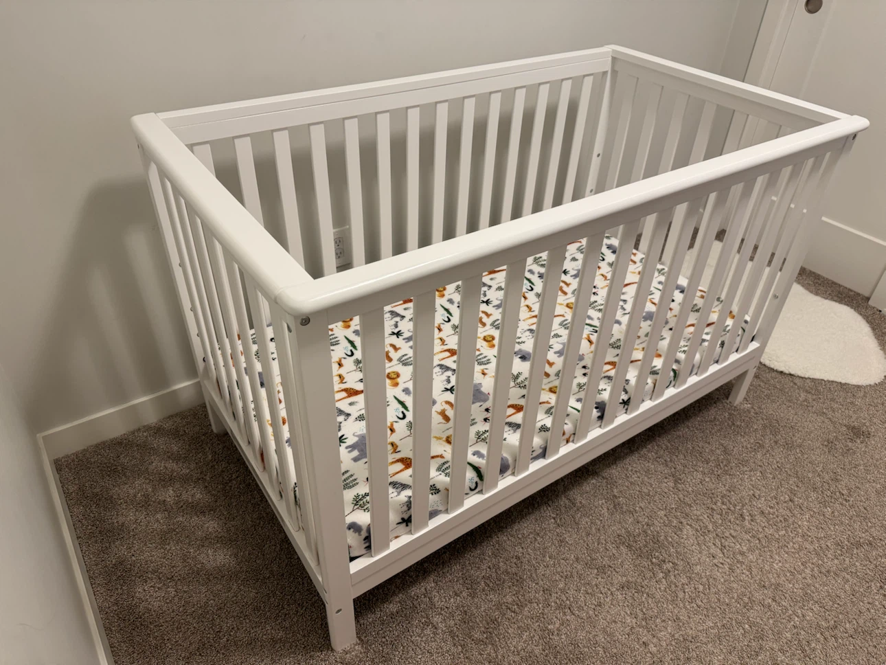 Storkcraft Hillcrest 4-in-1 Convertible Crib with Graco Mattress - photo 4