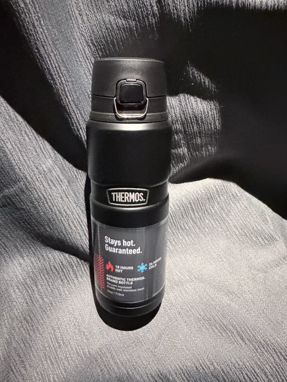 Thermos Brand Stainless Steel Water Bottle
