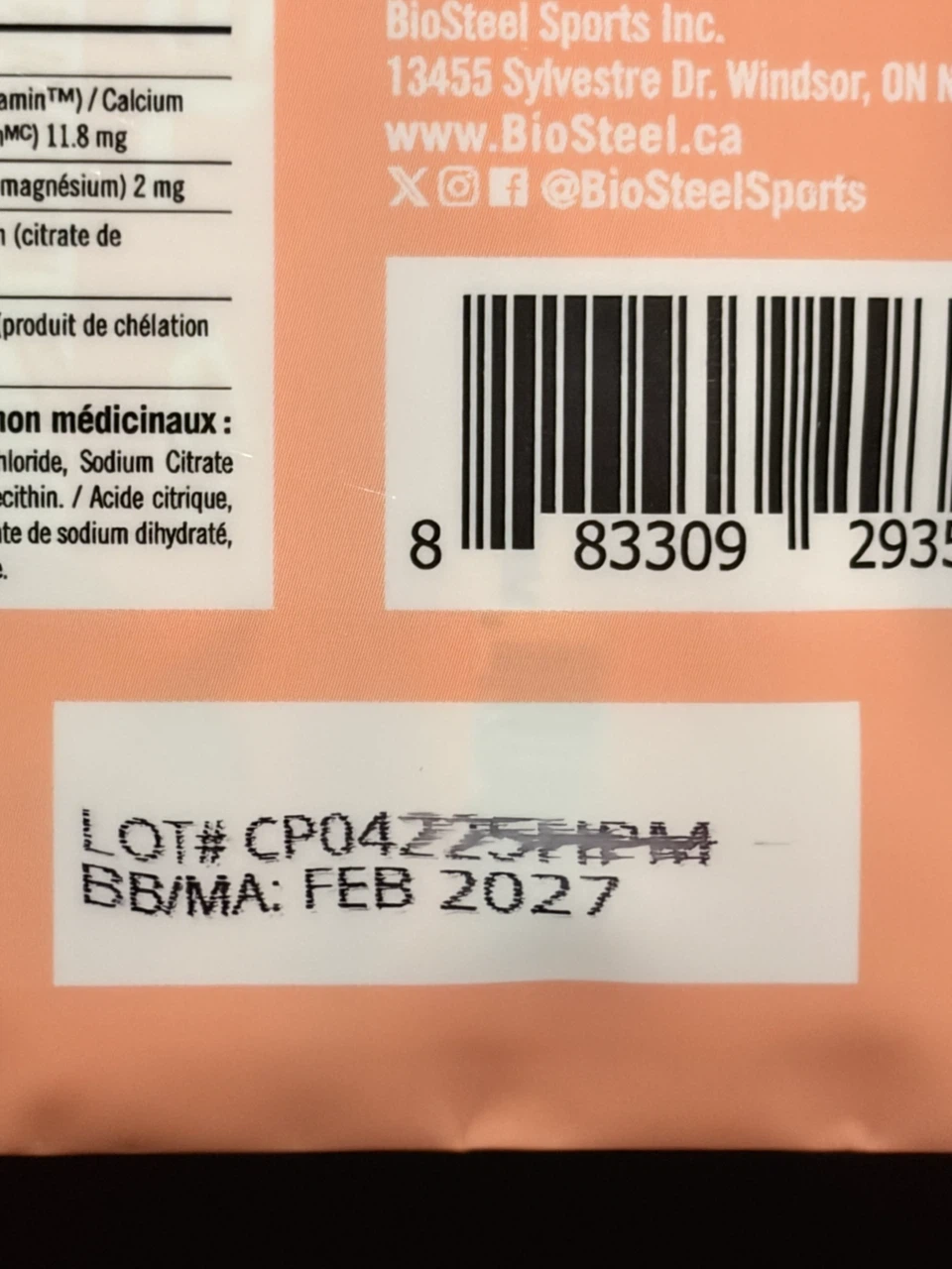 BioSteel Hydration Mix - Sugar Free - photo 3