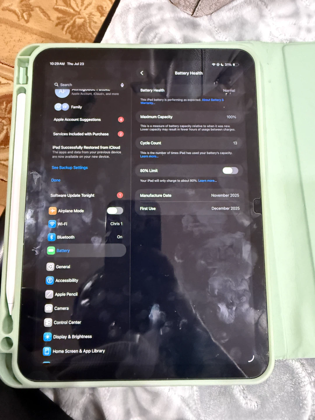 Apple iPad A16 generation 128GB - Starlight - photo 3