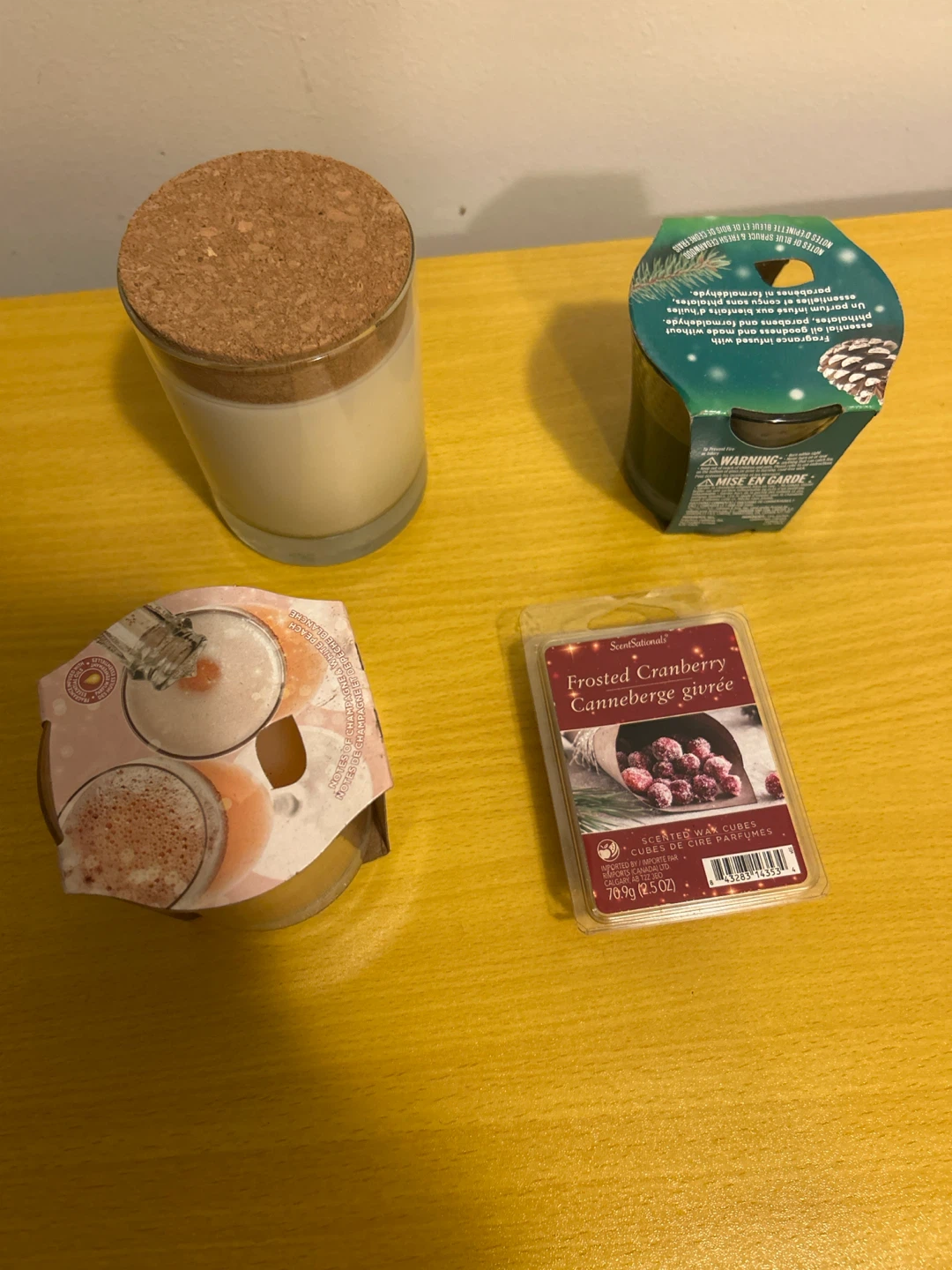 ScentSationals Frosted Cranberry & Vanilla Scented Wax Melts
