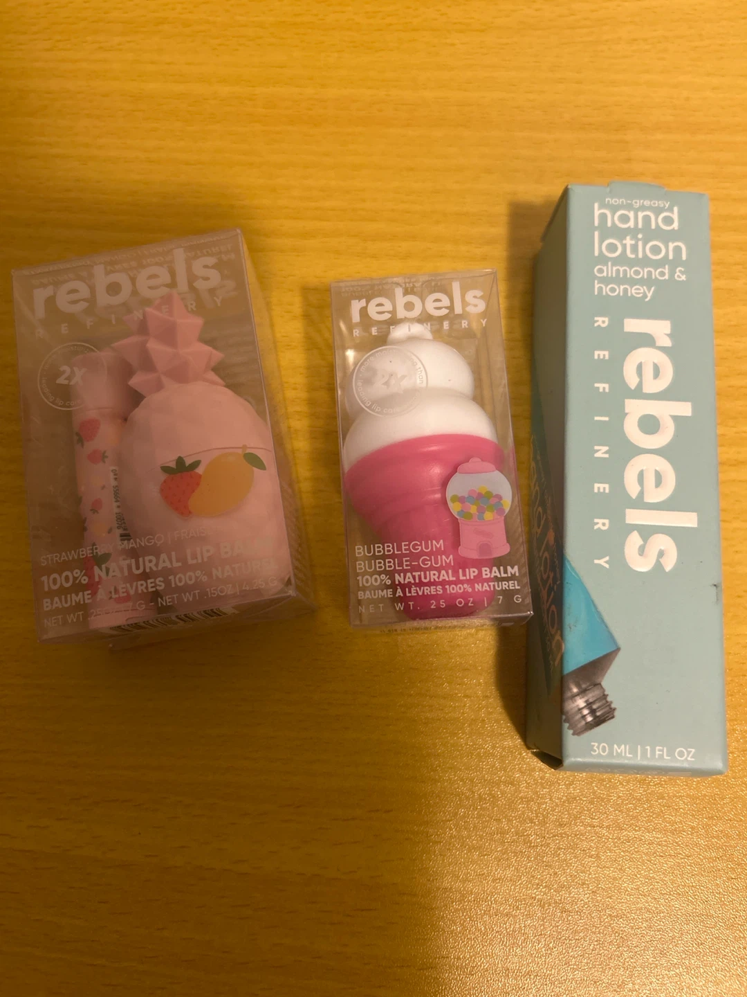 Rebels Refinery Lip Balm & Hand Lotion Set