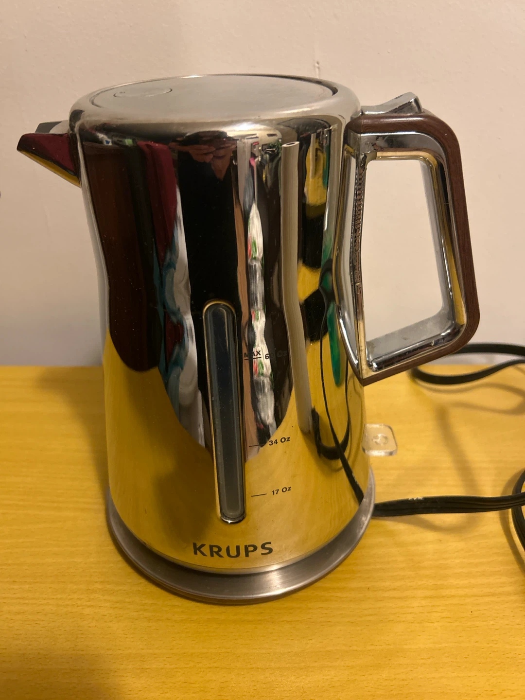KRUPS Stainless Steel Electric Kettle