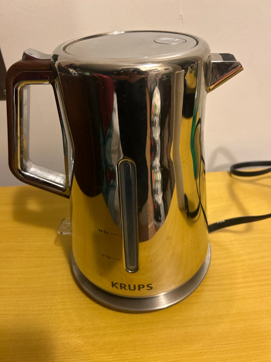 KRUPS Stainless Steel Electric Kettle - photo 2