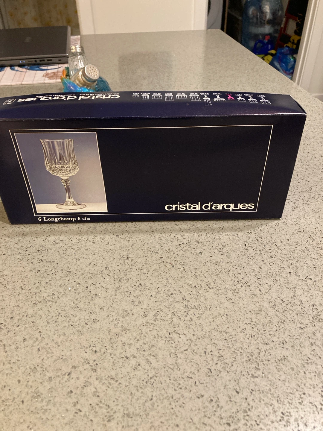 Cristal d'Arques Longchamp Wine Glasses - Set of 6