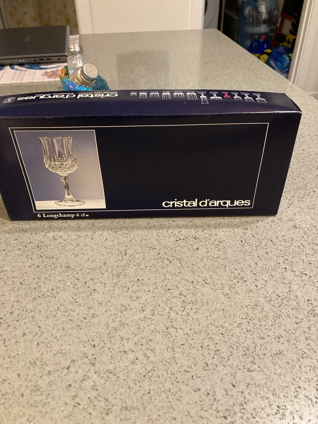 Cristal d'Arques Longchamp Wine Glasses - Set of 6