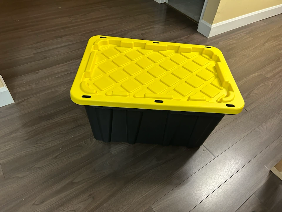 HDX 102L Tough Storage Tote Bin - photo 3