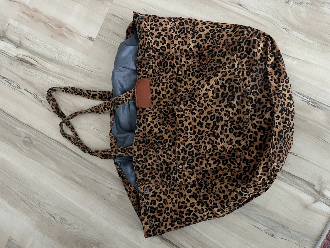 Leopard Print Tote Bag