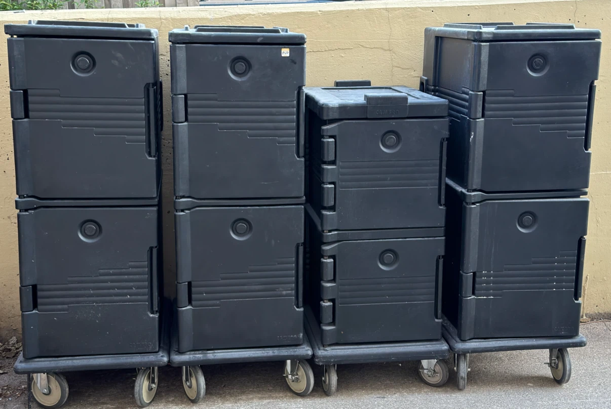 Cambro Food Carts - Black
