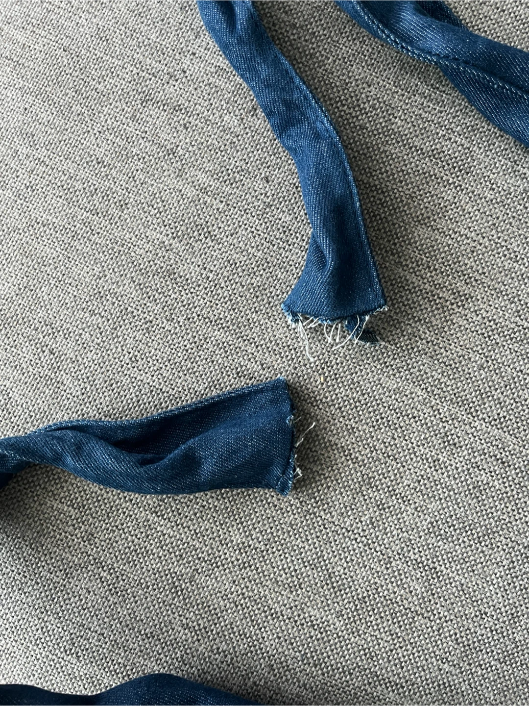 Blue Denim Shoulder Bag - photo 2