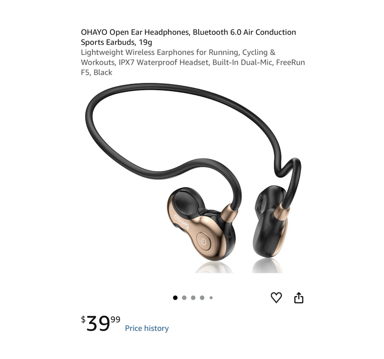 Brand new Open Ear Headphones