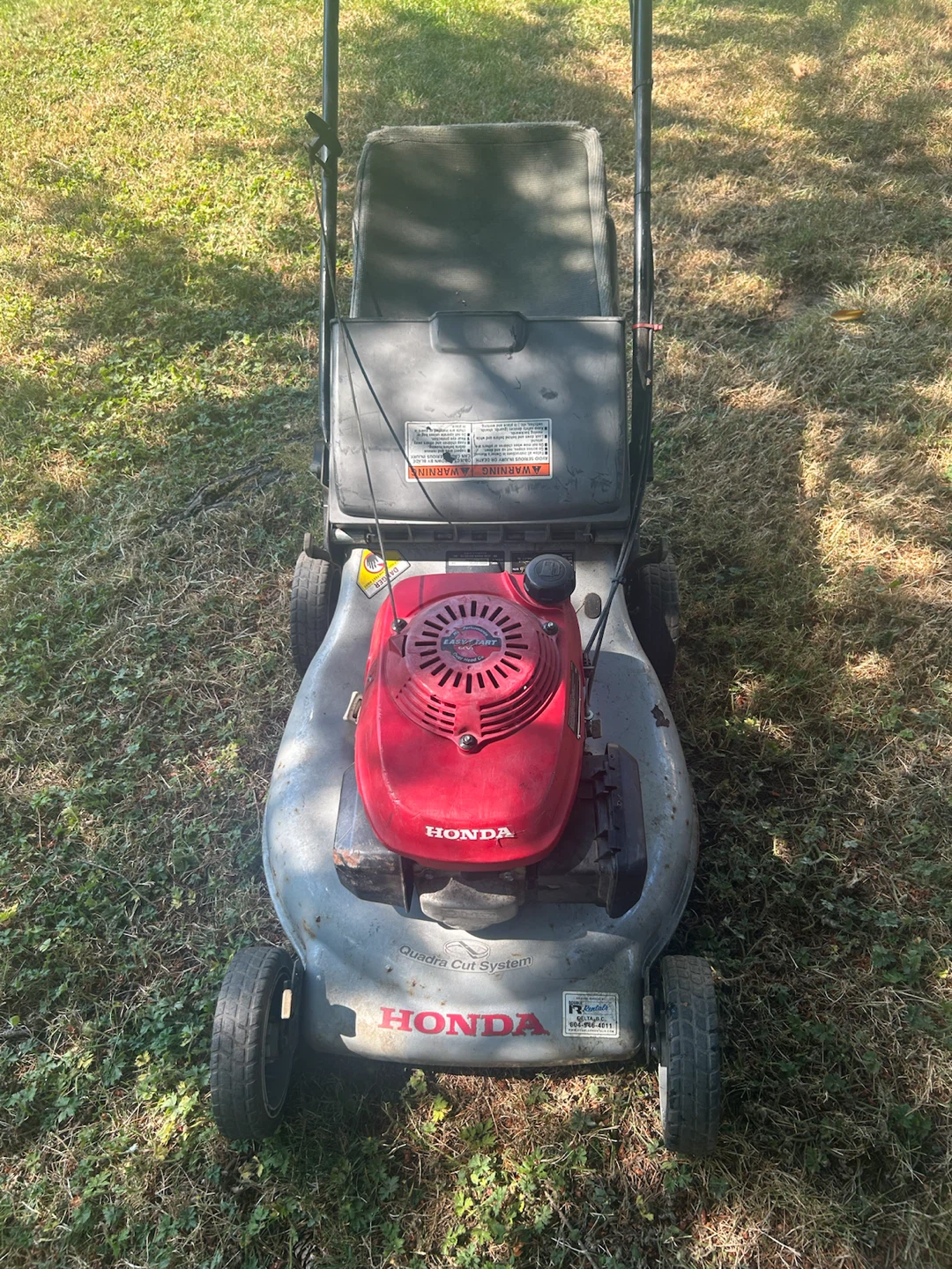 Honda HRR216 Push Lawnmower