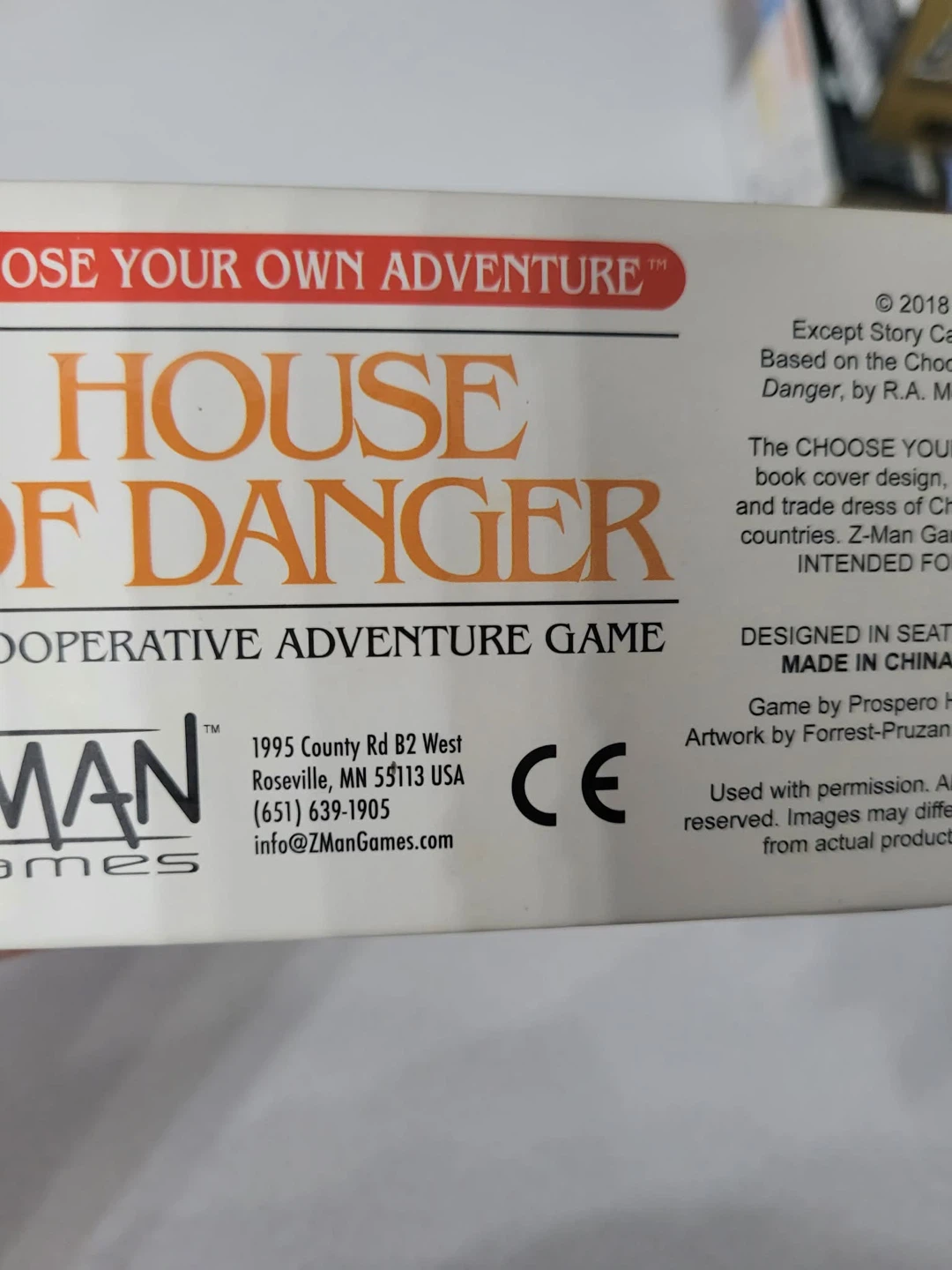 Choose Your Own Adventure: House of Danger Game - photo 4