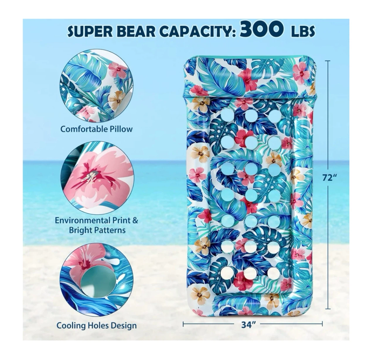 Brand new Inflatable Swimming Pool Floats Raft - photo 3