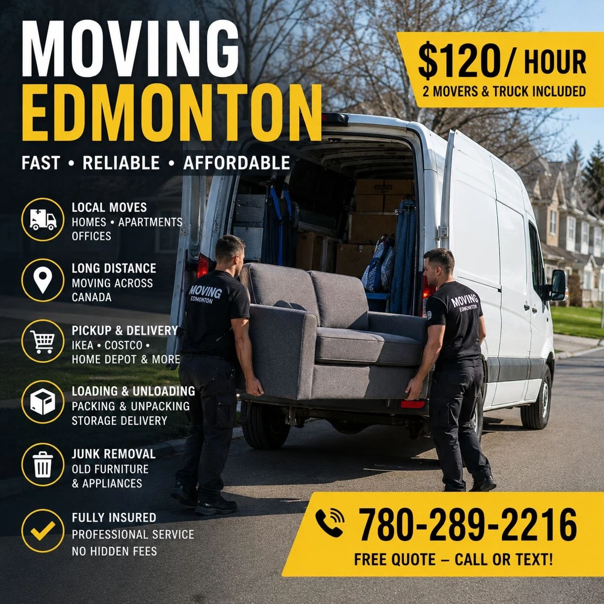 Moving Services in Edmonton