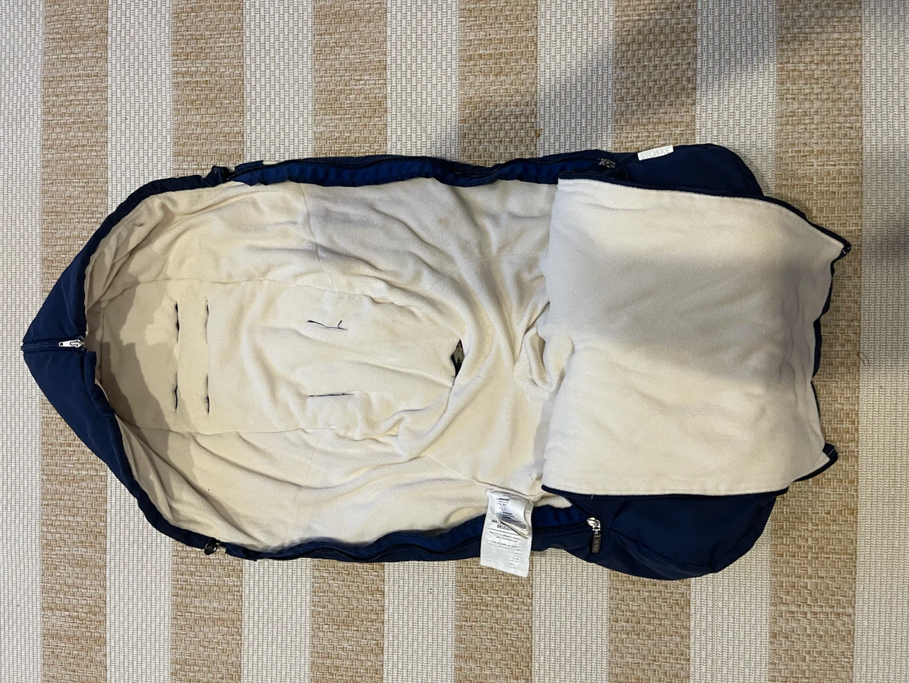 Stokke Navy Blue Baby Footmuff - photo 3