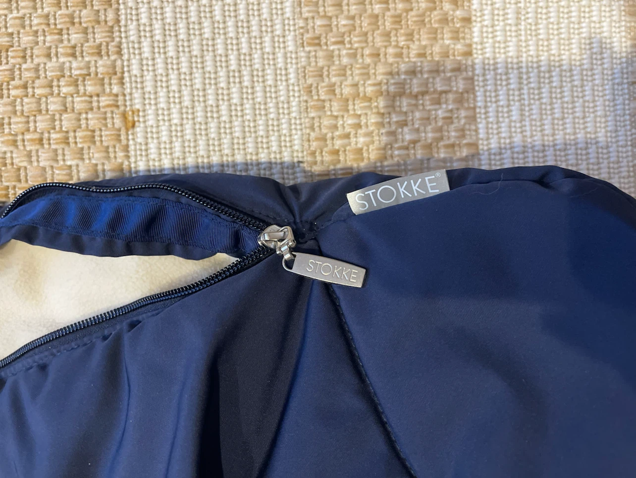 Stokke Navy Blue Baby Footmuff - photo 4