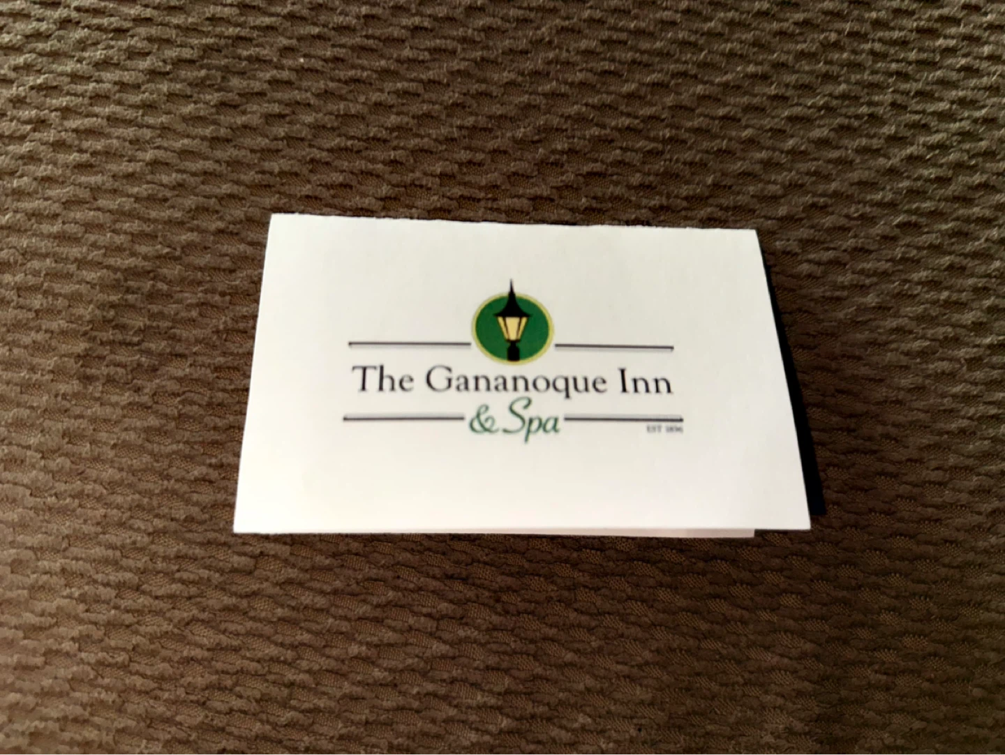 The Gananoque Inn & Spa $140.00 Gift Card